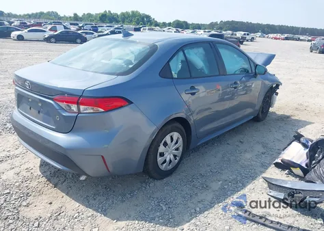 2021 Toyota Corolla L z USA, uszkodzony, nr VIN 5YFDPMAE6MP175282